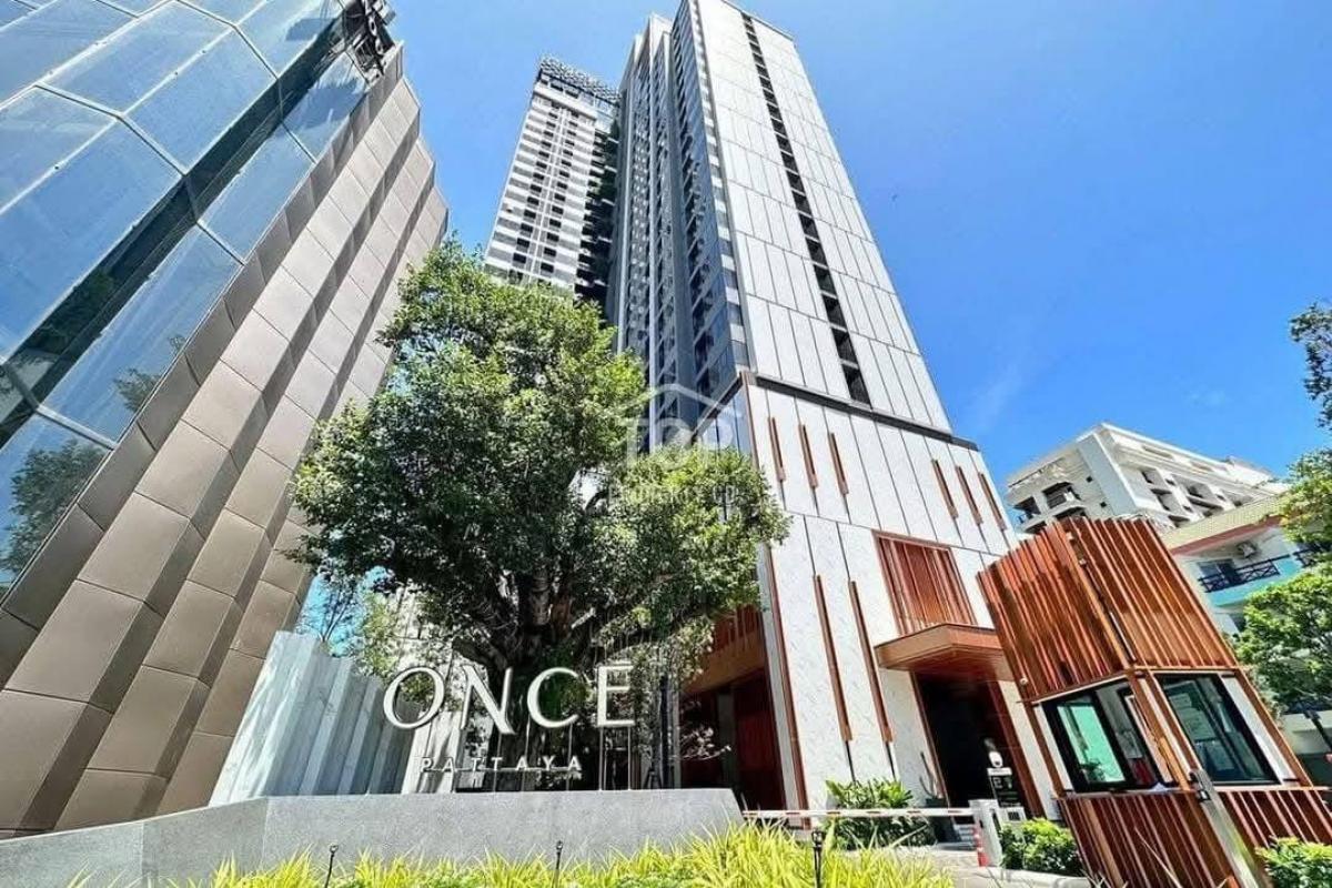 ให้เช่าคอนโดพัทยา บางแสน ชลบุรี สัตหีบ : FOR RENT ‼️Once Pattaya Condo 24th Floor 25,000 THB