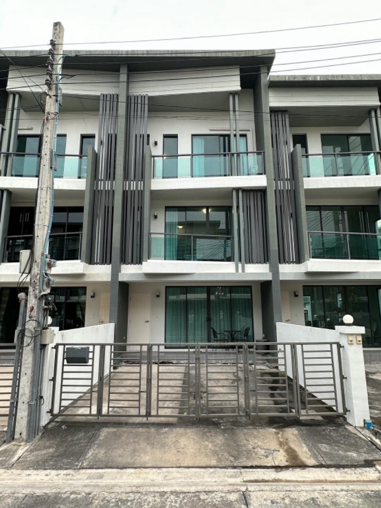 ให้เช่าทาวน์โฮมปิ่นเกล้า จรัญสนิทวงศ์ : ให้เช่าทาวน์โฮมเฌอคูน ราชพฤกษ์-สวนผัก บ้านสวยใหม่ ใกล้ The Crystal ราชพฤกษ์