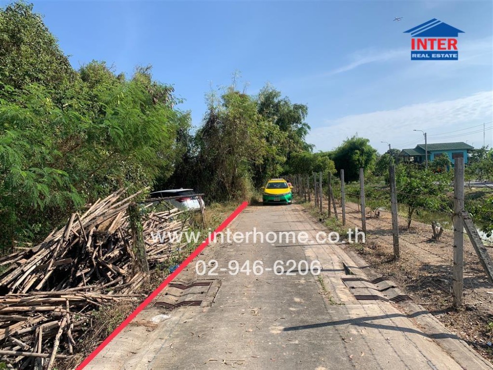 For SaleLandMin Buri, Romklao : Vacant land 458 sq.w. Vacant land, Soi Rat Uthit 10 (Soi Petchrat), near Windsor Park Golf Course and Golf Club, Suwinthawong Road, Rat Uthit Road, Min Buri District, Bangkok