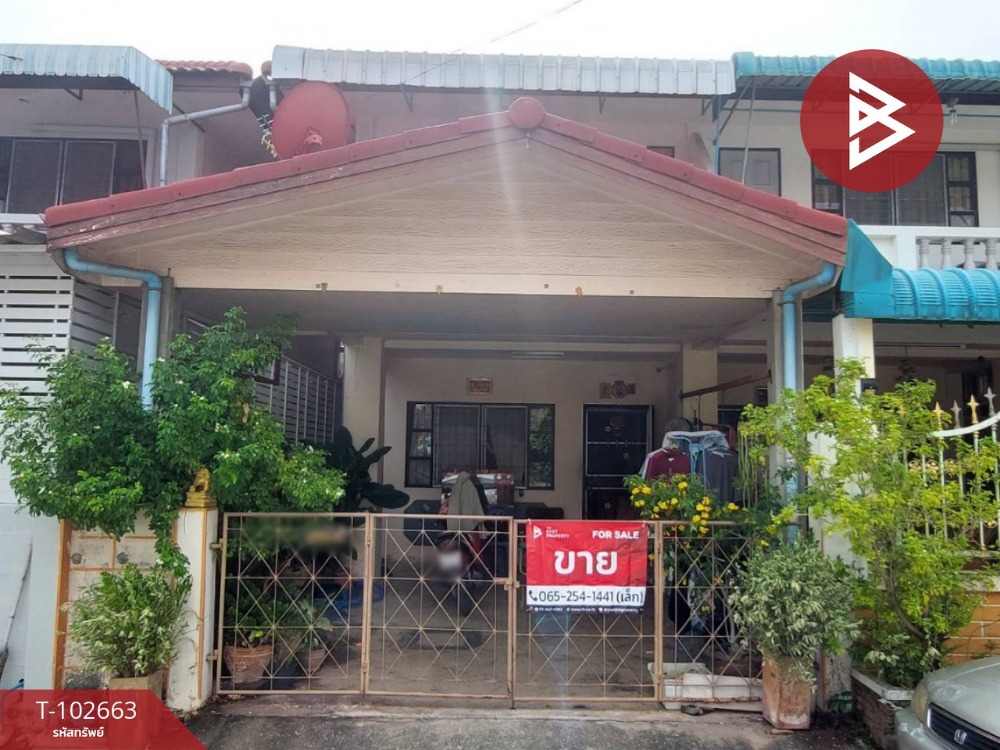 For SaleHouseSamut Prakan,Samrong : Single house for sale, Somchai Phatthana Village, Bang Duan-Wat Suan Som, Bang Prong, Samut Prakan