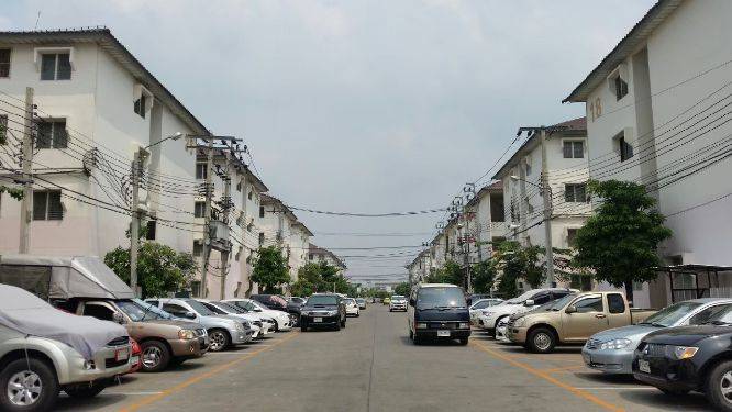 ขายทาวน์โฮมมีนบุรี-ร่มเกล้า : ขายห้องชุด เอื้ออาทรร่มเกล้า 2 ซอย 2