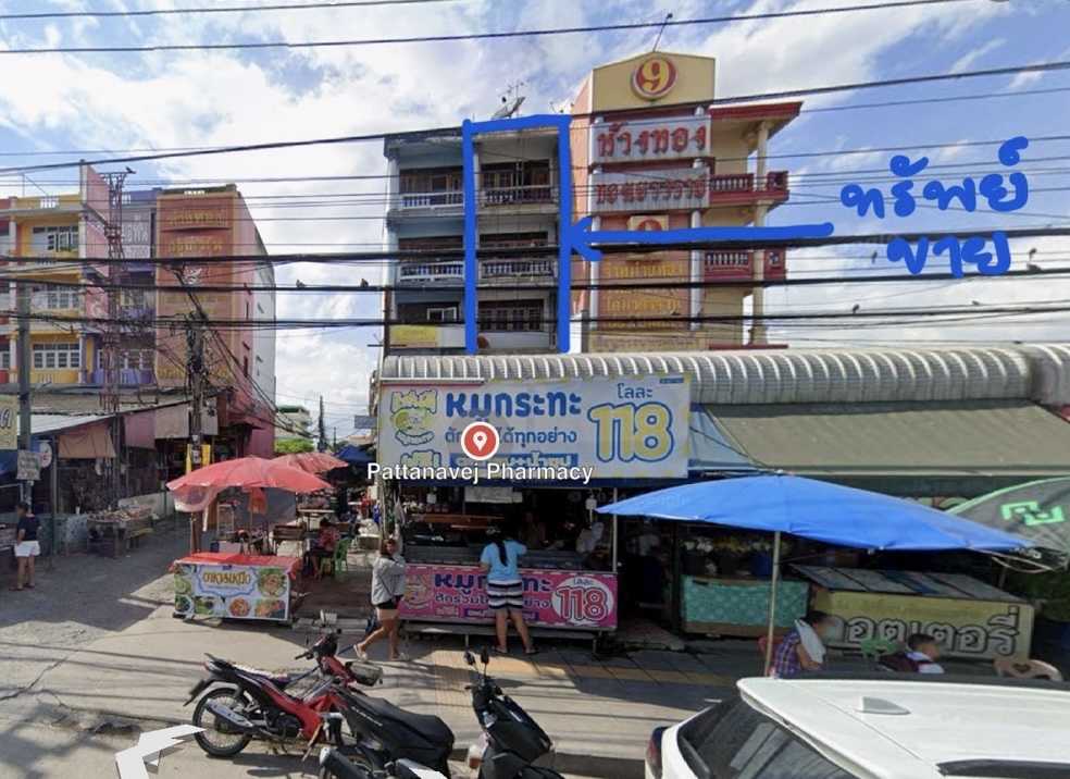 For SaleShop HouseLadkrabang, Suwannaphum Airport : Commercial building for sale, 27 sq m, near Namchai Market
