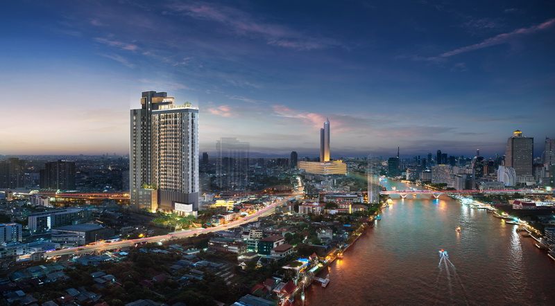 ขายดาวน์คอนโดวงเวียนใหญ่ เจริญนคร : (ขายดาวน์) Life Charoennakhon Sathorn คอนโดวิวแม่น้ำเจ้าพระยา ใกล้ BTS กรุงธนบุรี