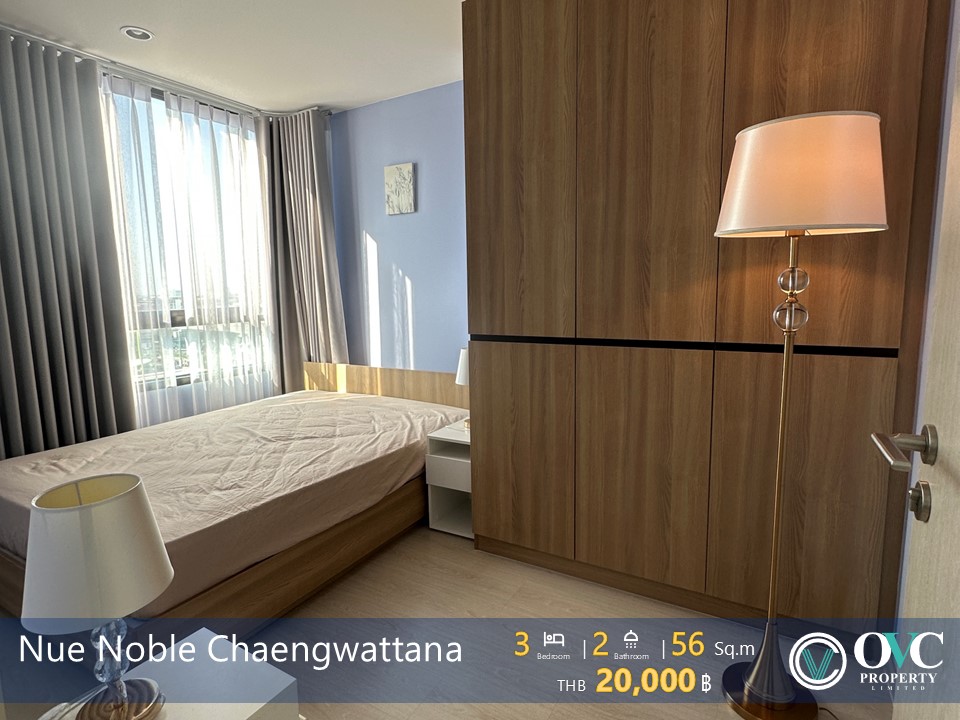 For RentCondoChaengwatana, Muangthong : Ready for rent @ Nue Noble Chaengwattana
