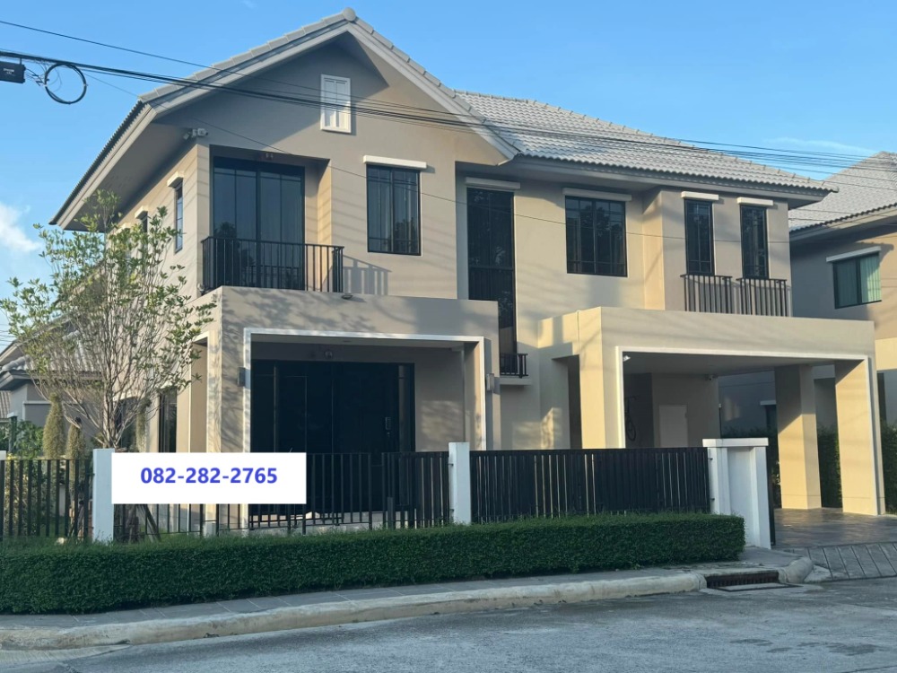 ขายบ้านบางนา แบริ่ง ลาซาล : หลังมุม หน้าสวน 60ตรว 4นอน4น้ำ ทิศใต้ บ้านเดี่ยว 2 ชั้น ชวนชื่น ไพร์ม วิลเลจ บางนา กม29