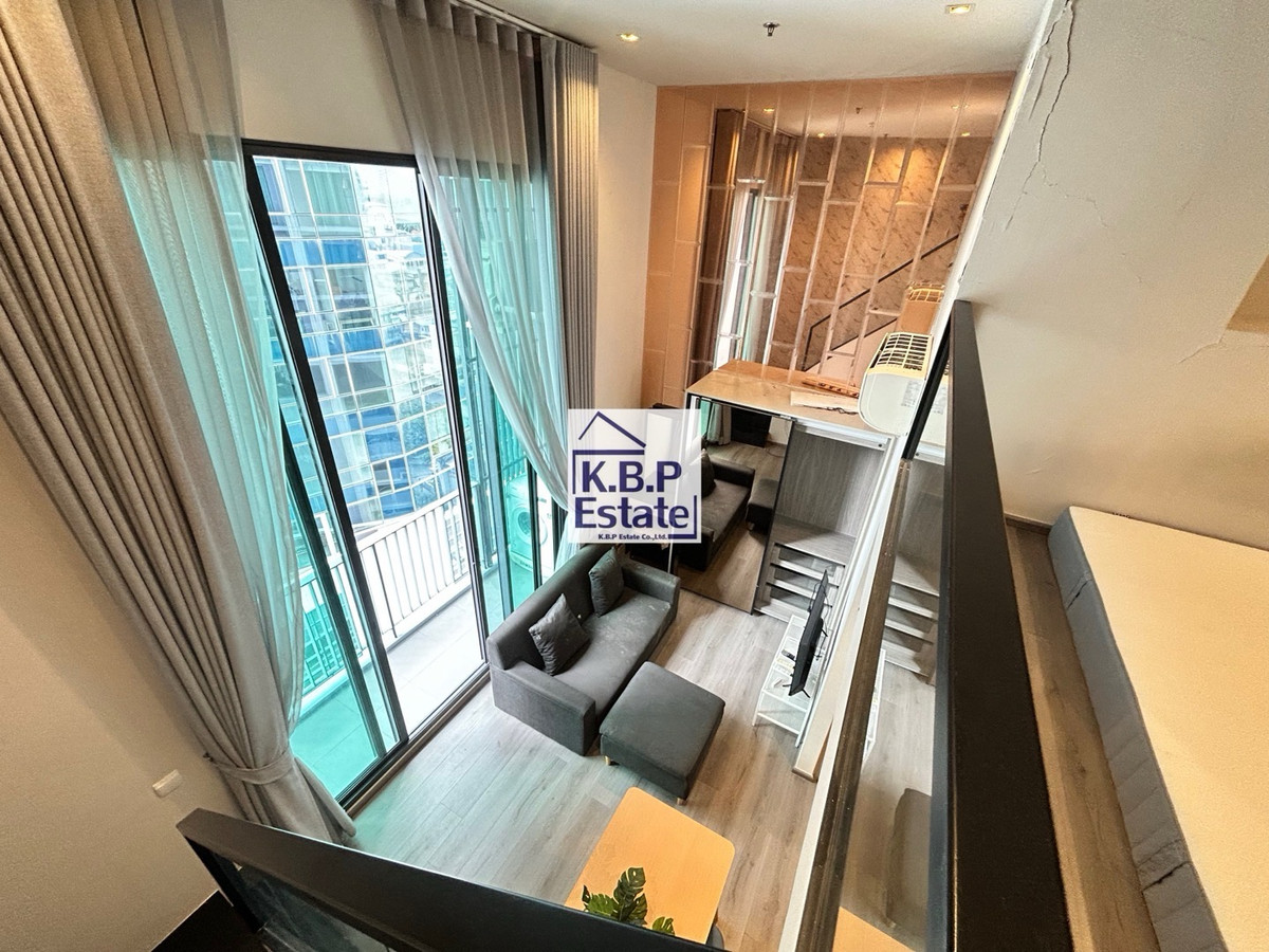 ขายคอนโดสะพานควาย จตุจักร : ขายขาดทุน The reserve phahol - pradipat /Duplex 1 Bed