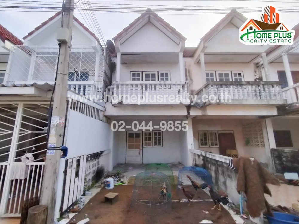 For SaleTownhomeCha-am Phetchaburi : Chokboonmee Village Phase 2 near Cha-am Beach, Phetchaburi Province (suitable for renovation)