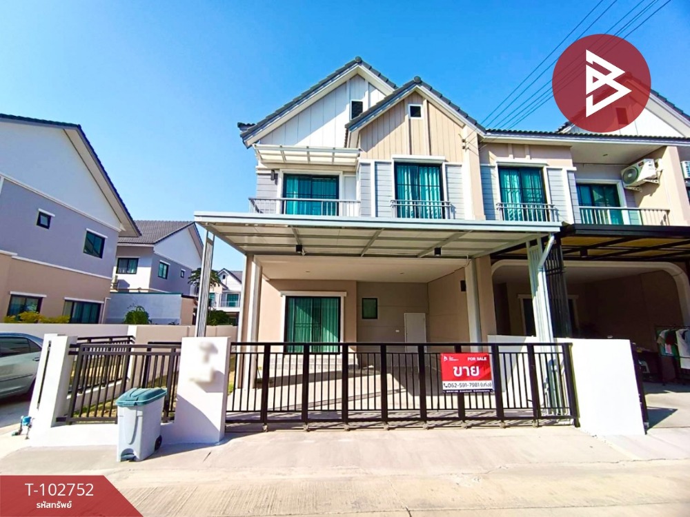 For SaleTownhomeAyutthaya : Townhouse for sale, Nara House Village at Narawadee City Park, Bang Pa-in, Phra Nakhon Si Ayutthaya