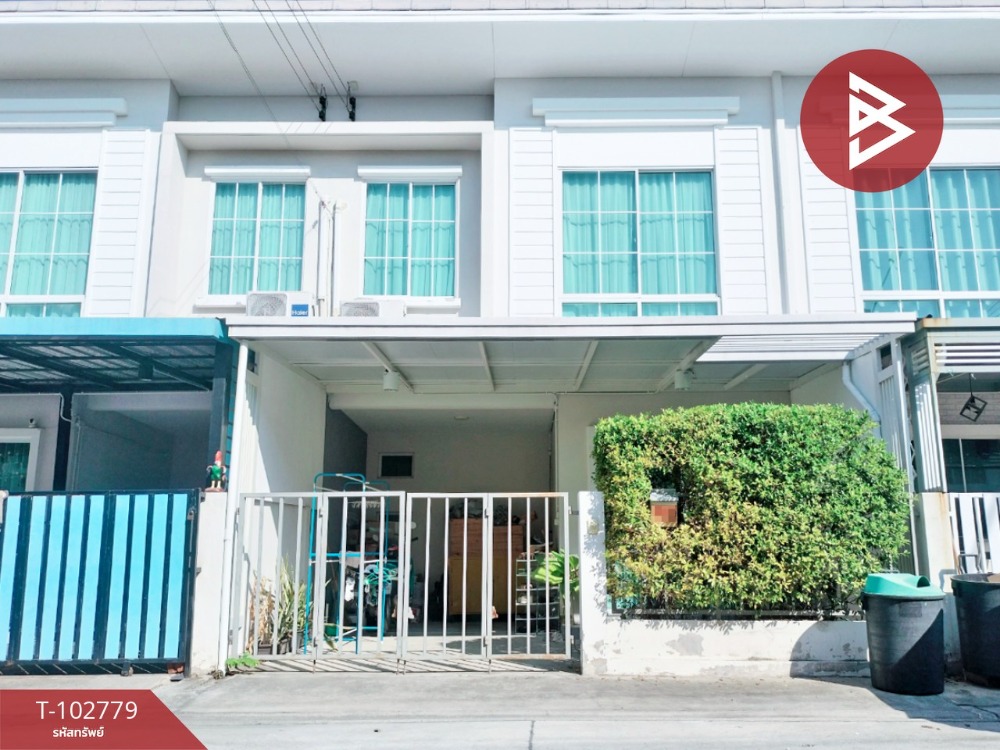 For SaleTownhomeSamut Prakan,Samrong : Townhouse for sale, J City Village, Sukhumvit-Phraeksa, Samut Prakan
