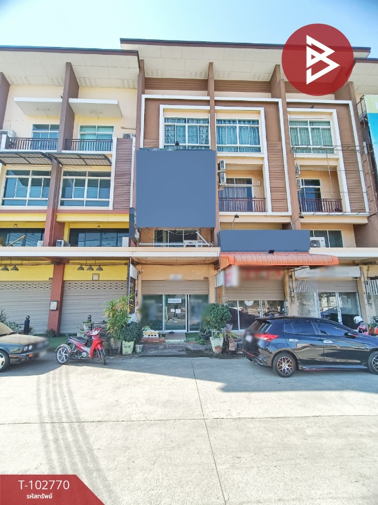 ขายอาคารพาณิชย์พัทยา บางแสน ชลบุรี สัตหีบ : ขายอาคารพาณิชย์ 3.5 ชั้น ถ.สุขุมวิท เนื้อที่ 18 ตร.วา สัตหีบ ชลบุรี