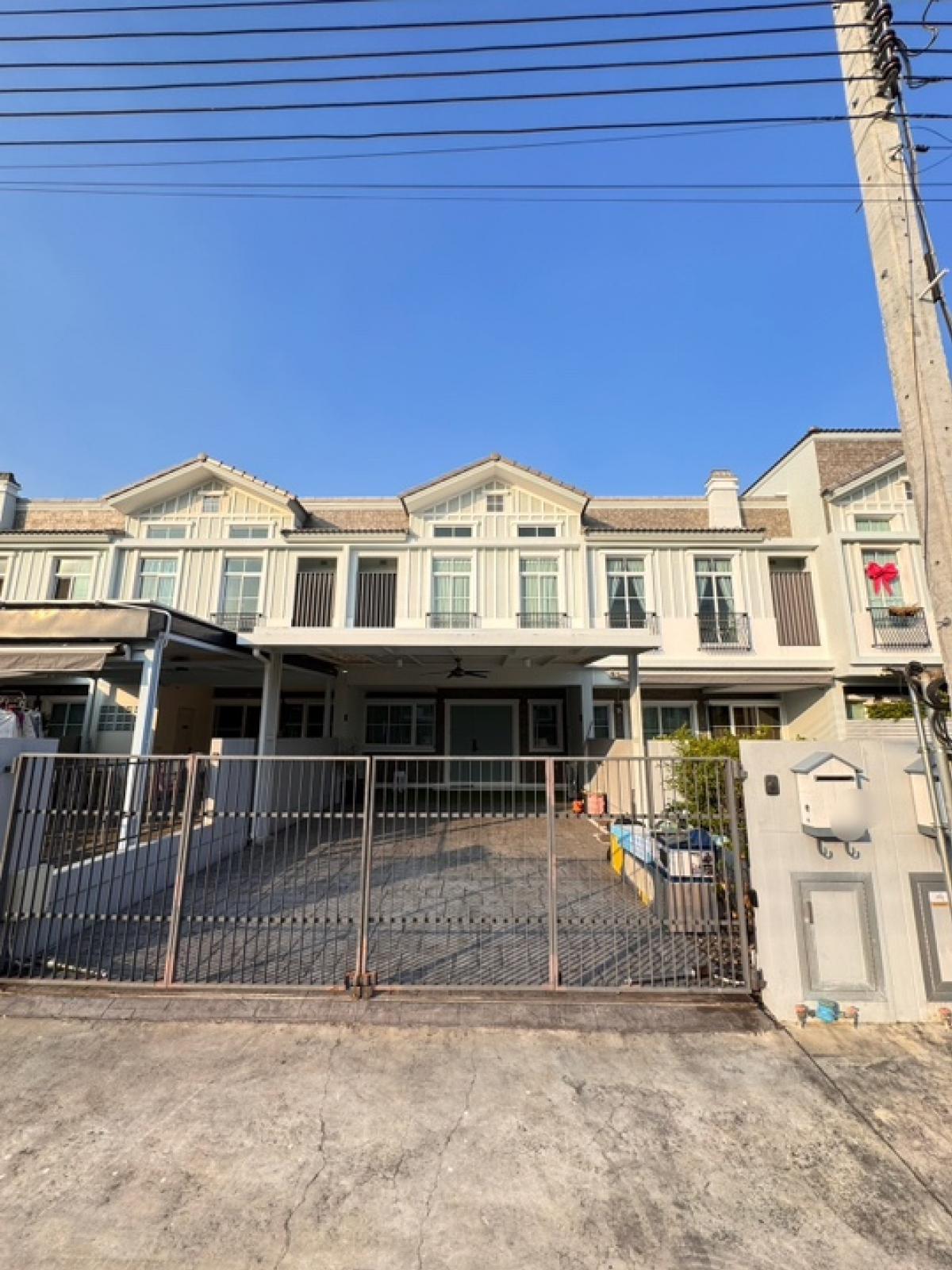 ให้เช่าทาวน์โฮมบางนา แบริ่ง ลาซาล : 💥ForRent💥Indy2 Bangna-Ramkhamhang 2 🏡 Near Mega Bangna‼️ Ready to move in ‼️