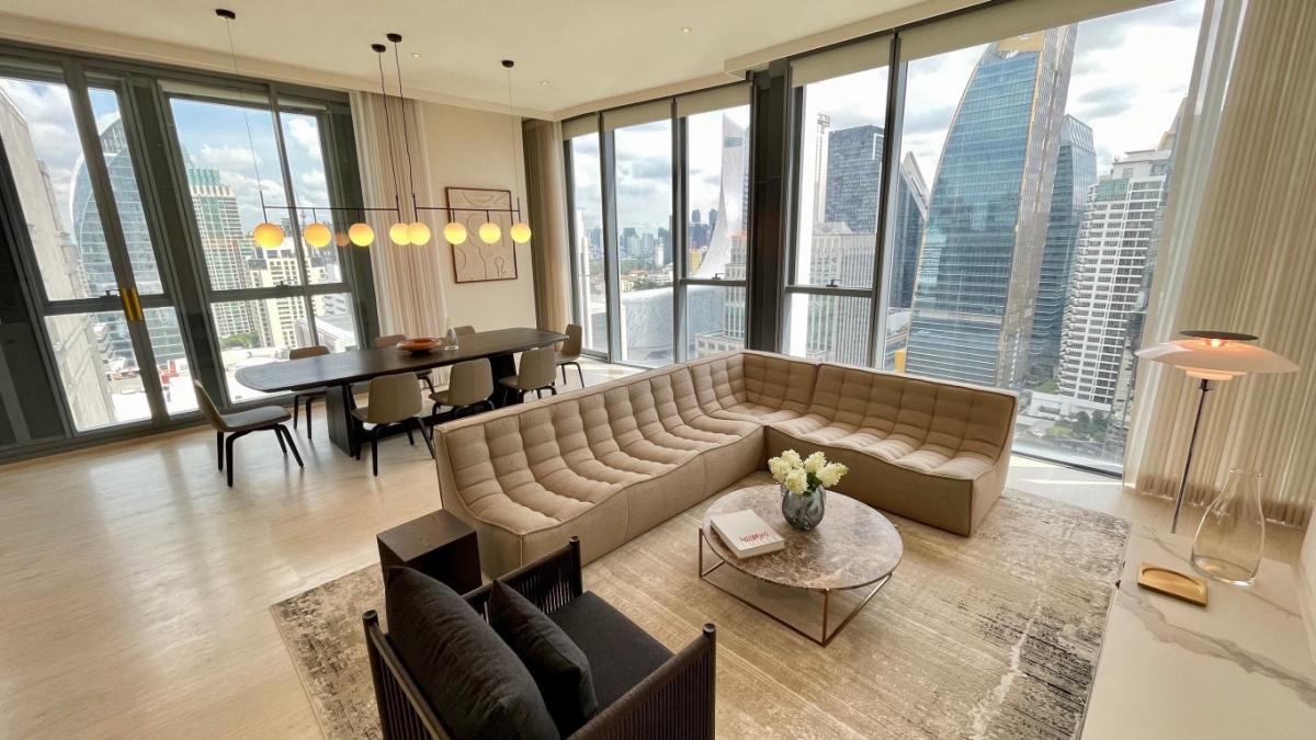 For RentCondoWitthayu, Chidlom, Langsuan, Ploenchit : 🔥Last unit🔥 SCOPE LANGSUAN 2BED 3BATH 📲 Line: +66-659364255