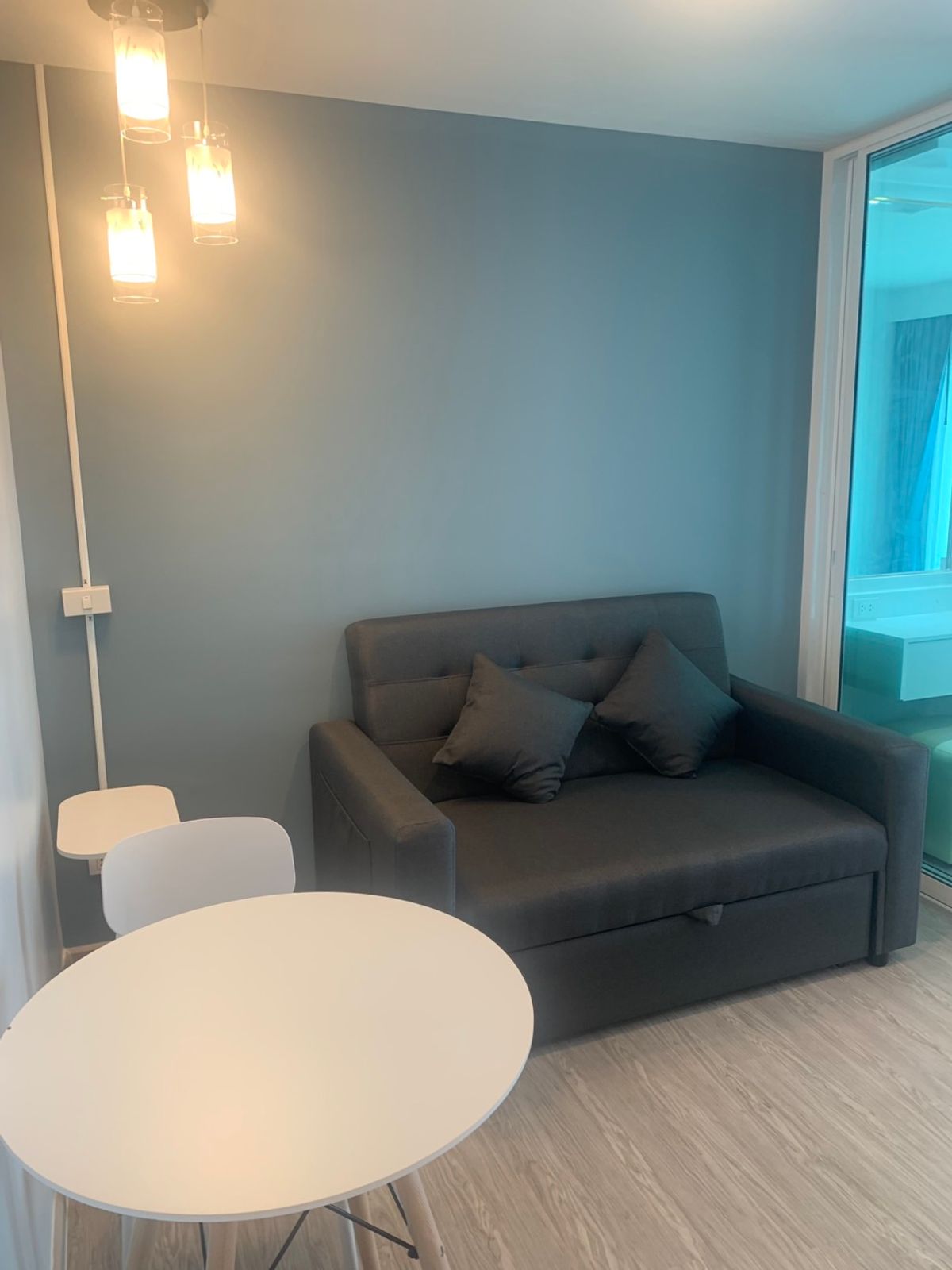 For RentCondoBangna, Bearing, Lasalle : Condo for rent, Regent Home Bangna, Building A, 14-16th floor, built-in, luxurious throughout the room, open view, very beautiful, rental price 11,000 baht