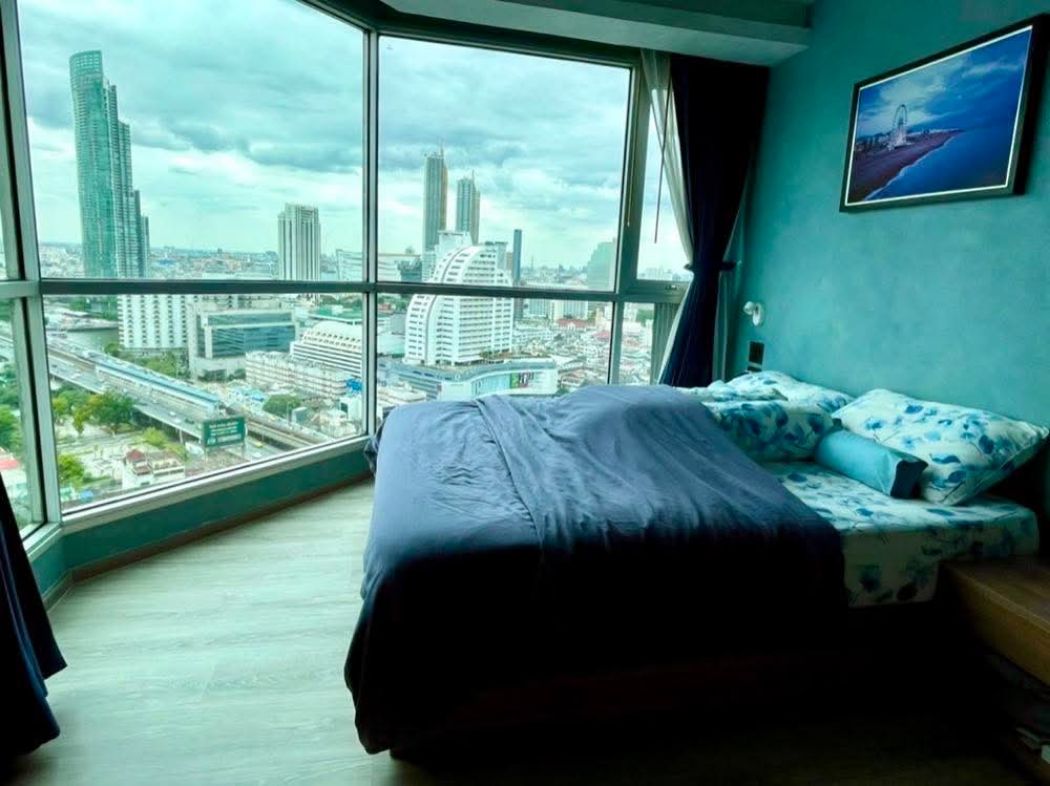 For SaleCondoSathorn, Narathiwat : Condo for sale: Rhythm Sathorn 21, 23rd floor, Building N, size 38 sq m, river view, selling for 5,538,300 baht.
