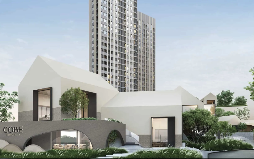 Sale DownCondoRama9, Petchburi, RCA : 🔥 Cheapest 𝘾𝙊𝘽𝙀 𝙍𝙖𝙩𝙘𝙝𝙖𝙙𝙖-𝙍𝙖𝙢𝙖𝟵 Building B 2 Bed 2 Bath Floor, beautiful view, good location, with furniture