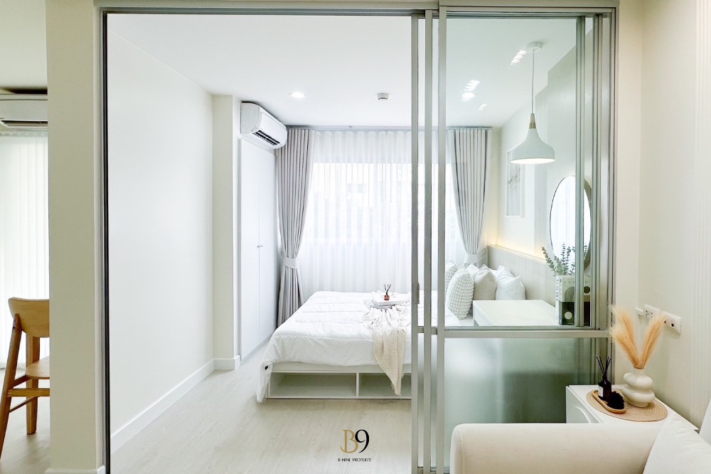 For SaleCondoKaset Nawamin,Ladplakao : For sale: Lumpini Condo Town Ramindra – Latplakhao 2, new furniture throughout the room, 26 sq m, ready to move in