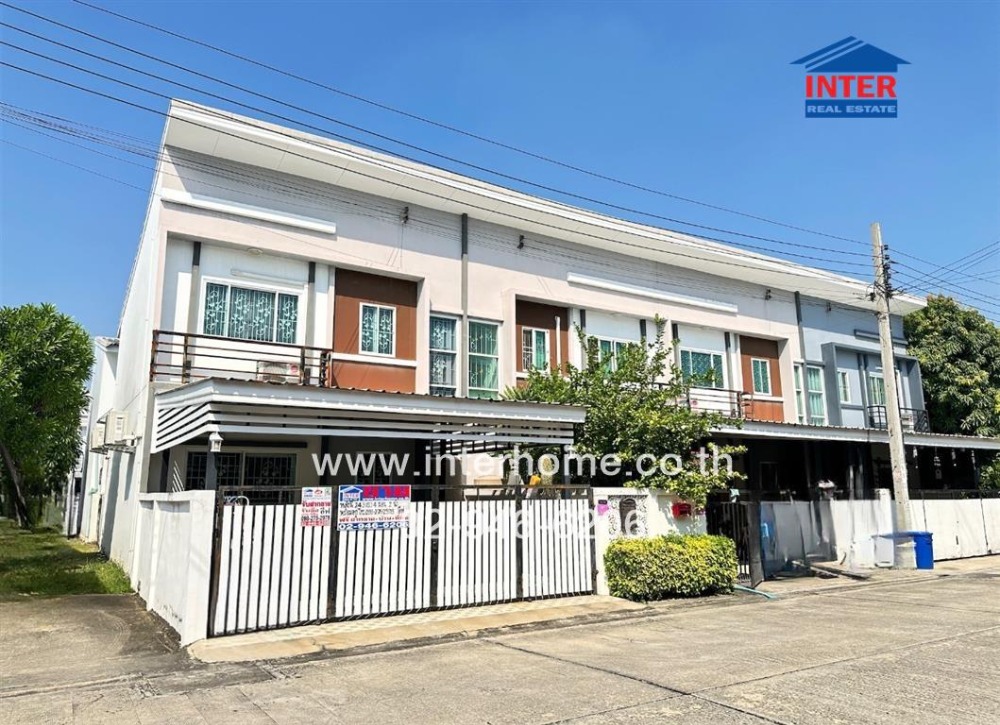 ขายทาวน์โฮมนนทบุรี บางใหญ่ บางบัวทอง : ทาวน์เฮ้าส์ 2 ชั้น 24.5 ตร.ว. หมู่บ้านไลโอ รัตนาธิเบศร์-เวสต์เกต ซอย9 ใกล้รถไฟฟ้าสายสีม่วง ซอยวัดเสาธงหิน ถนนกาญจนาภิเษก ถนนซอยวัดเสาธงหิน บางใหญ่ นนทบุรี