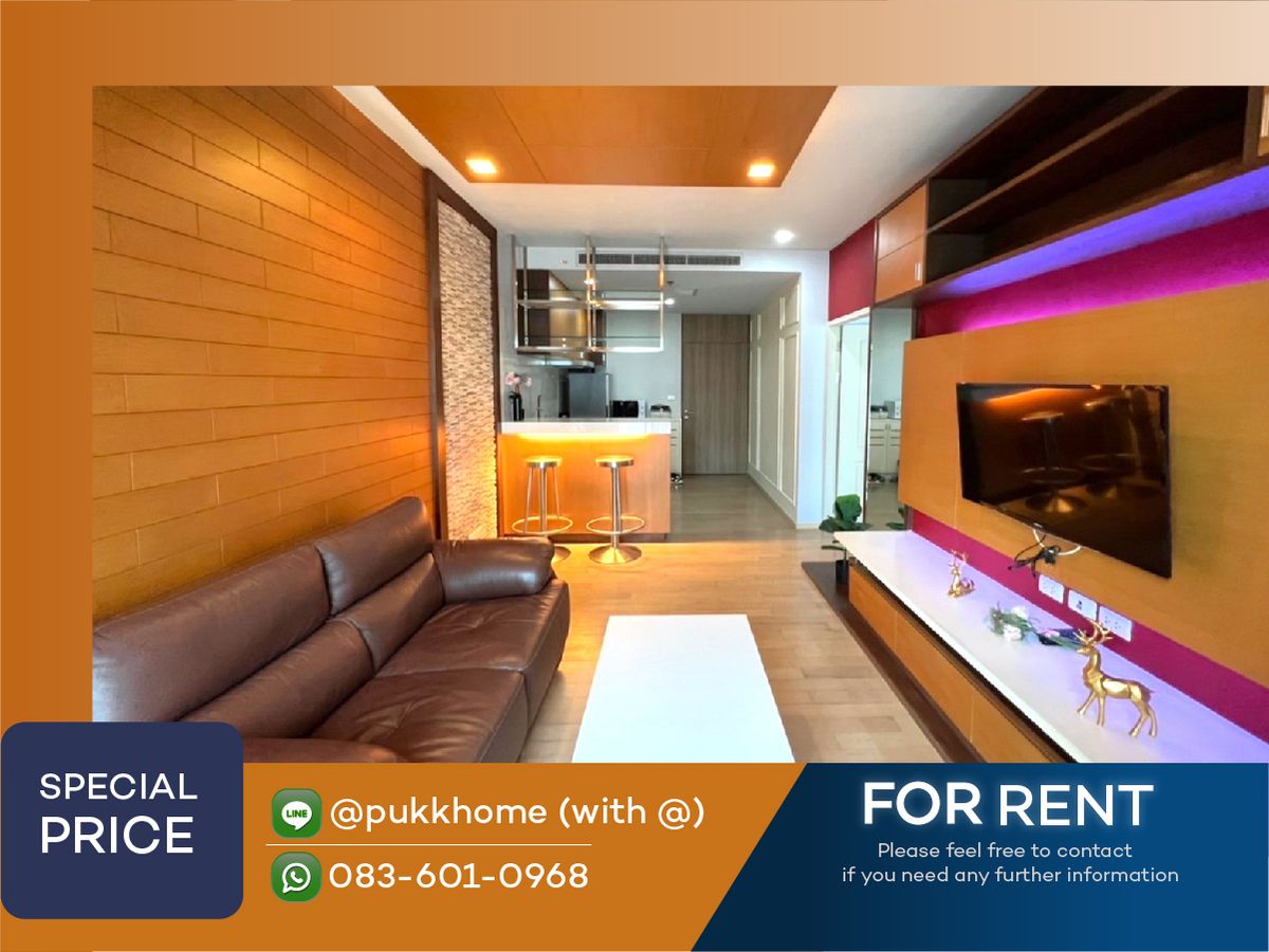 ให้เช่าคอนโดสุขุมวิท อโศก ทองหล่อ : Noble Refine 📍1 Bedroom 48 SQ.M. Fully Furnished 📞Line @pukkhome (with @)