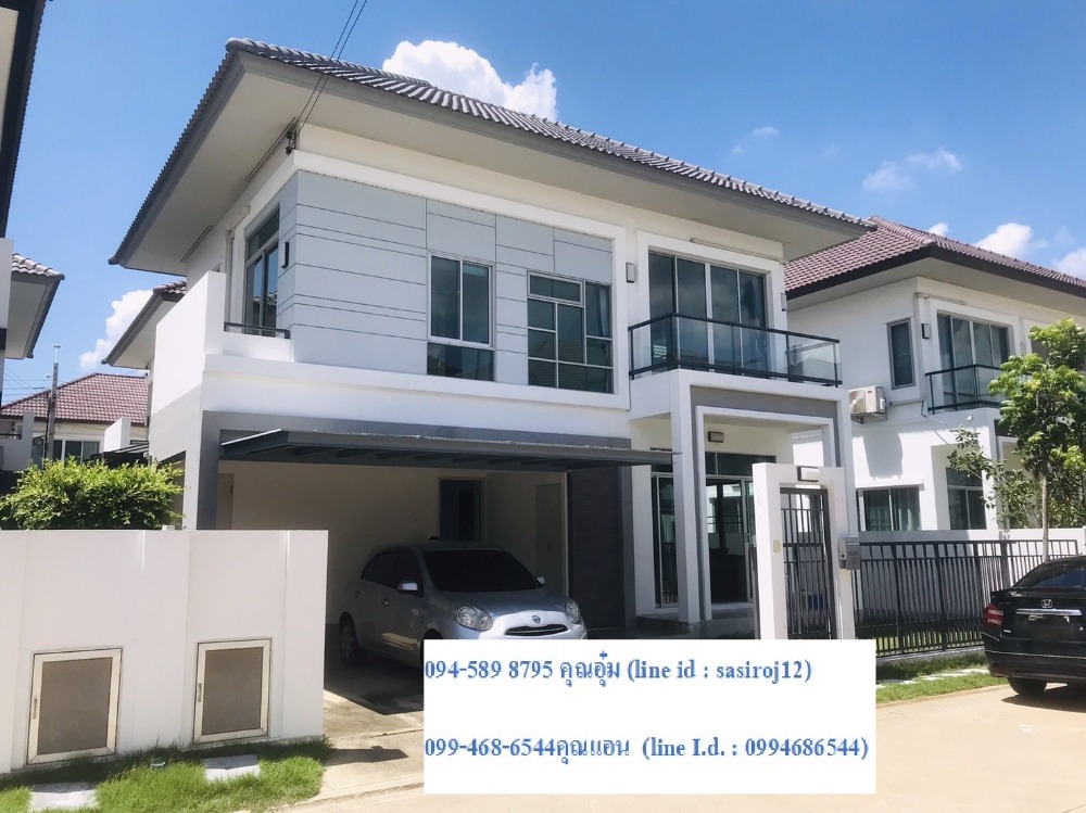 For RentHouseNonthaburi, Bang Yai, Bangbuathong : House for rentHouse for rent, Nonthaburi near MRT Khlong Bang Phai Central Westgate Rest Bang Yai