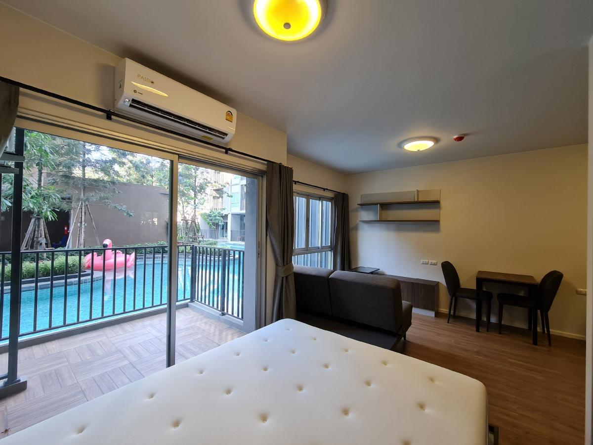 ขายคอนโดศรีราชา แหลมฉบัง บ้านบึง : ห้องพิเศษ Pool access, Dcondo bliss