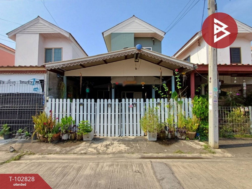For SaleHouseRatchaburi : Single house for sale, Eua-Athorn Chedi Hak Village, Chedi Hak, Ratchaburi