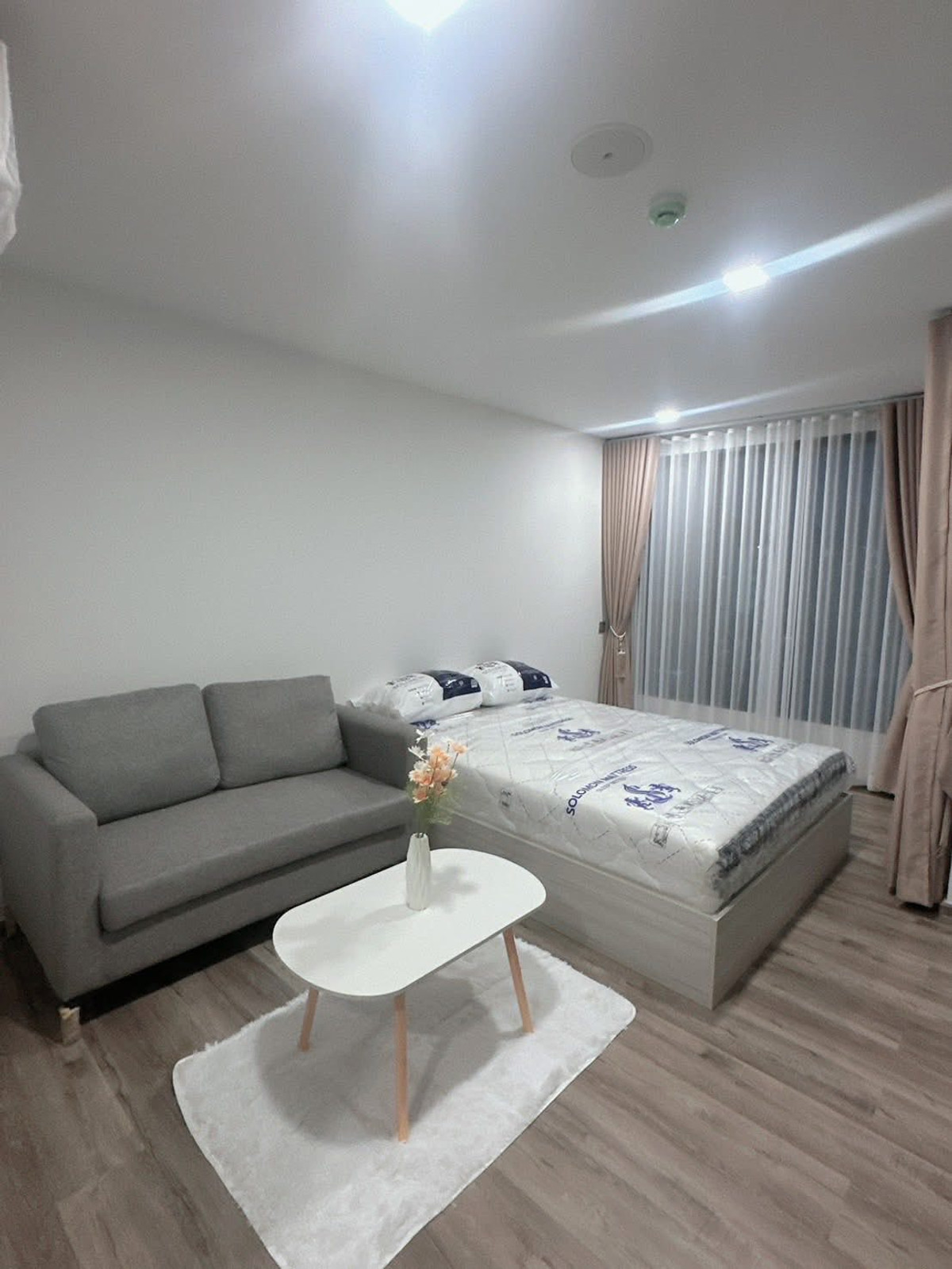 For RentCondoPathum Thani,Rangsit, Thammasat : 🔥Pun #KefEmbryoRangsit for rent, studio room, full function, near RMUTT