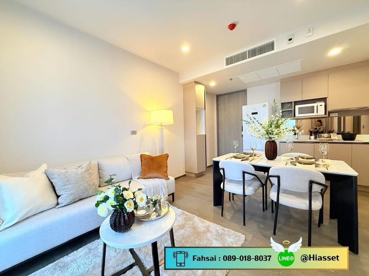 ขายคอนโดคลองเตย กล้วยน้ำไท : 🔰𝗖𝗢𝗖𝗢 𝗣𝗔𝗥𝗖 ✨1Bedroom ขนาด 42.59 ตรม.🔮 ห้องแต่งสวยมาก 🆓 Full Service จาก ดุสิตธานี🪜ชั้นสูง วิวสวย  ❗️ฟรีส่วนกลาง 5 ปี 📲ฟ้าใส : 089-018-8037 /  Line OA : @hiasset