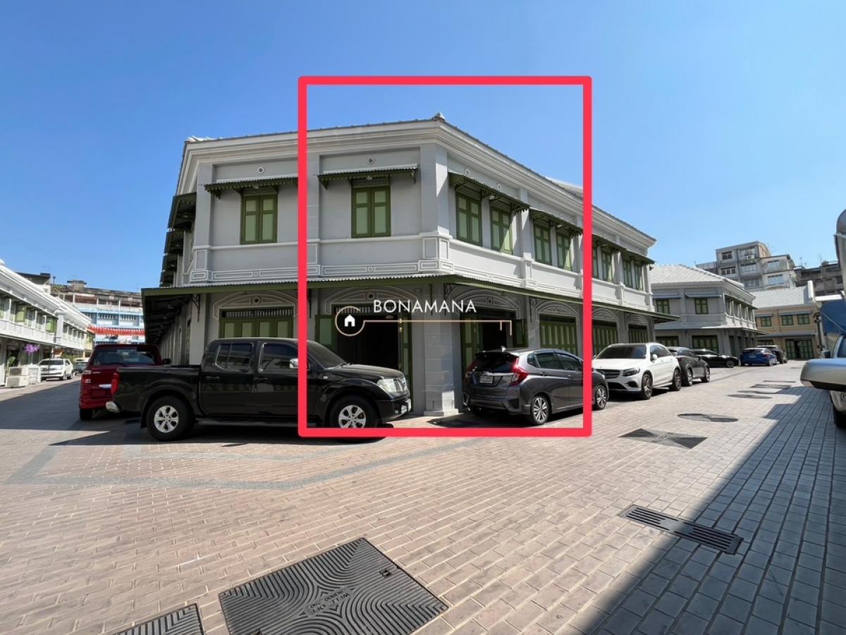 For RentShop HouseYaowarat, Banglamphu : For rent, commercial building, prime location, Yaowarat (MRT Sam Yot 700m)