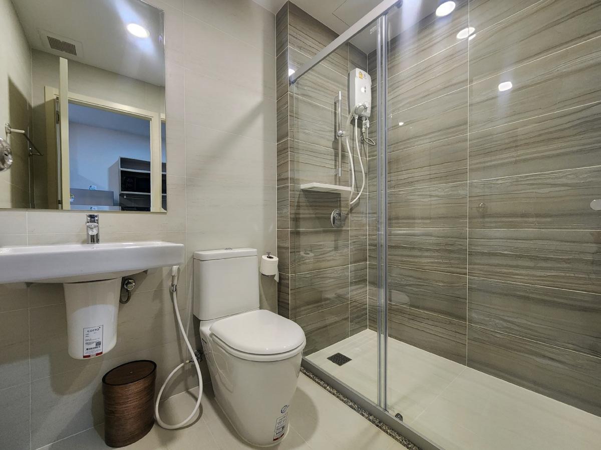 For RentCondoSamut Prakan,Samrong : Condo for rent Supalai Veranda Sukhumvit 117, new room, beautifully decorated, complete in this room, make an appointment to view the room 👉line:@pfbkk