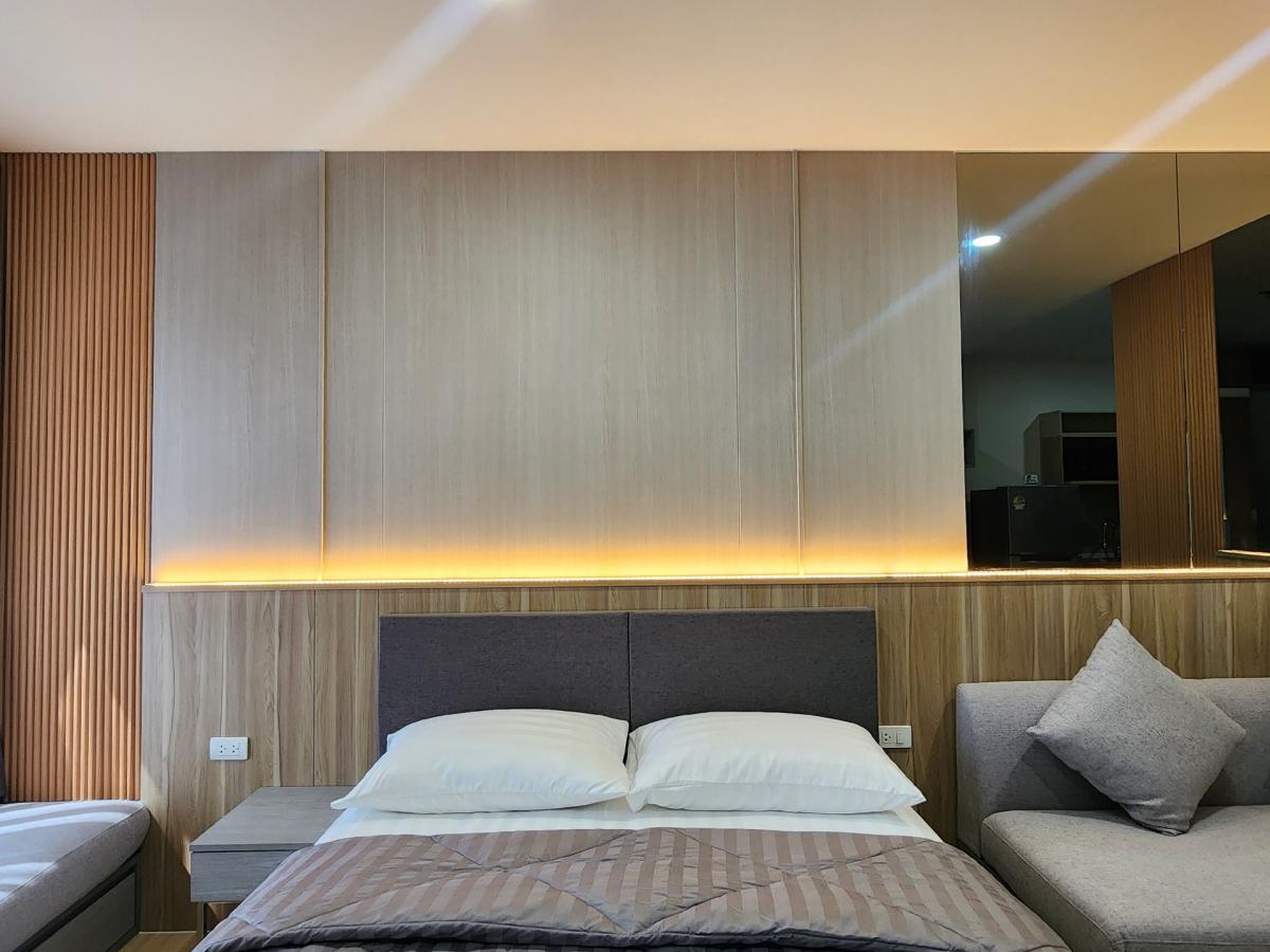 For RentCondoSamut Prakan,Samrong : Condo for rent Supalai Veranda Sukhumvit 117, new room, beautifully decorated, complete in this room, make an appointment to view the room 👉line:@pfbkk