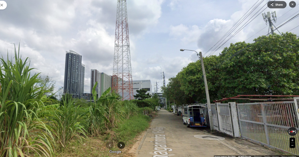 ขายที่ดินพัฒนาการ ศรีนครินทร์ : ขายที่ดินในซอยศรีนครินทร์ 16 ใกล้สถานีรถไฟฟ้า สายสีเหลือง สถานีหัวหมากเหมาะปลูกบ้าน ทำสำนักงาน