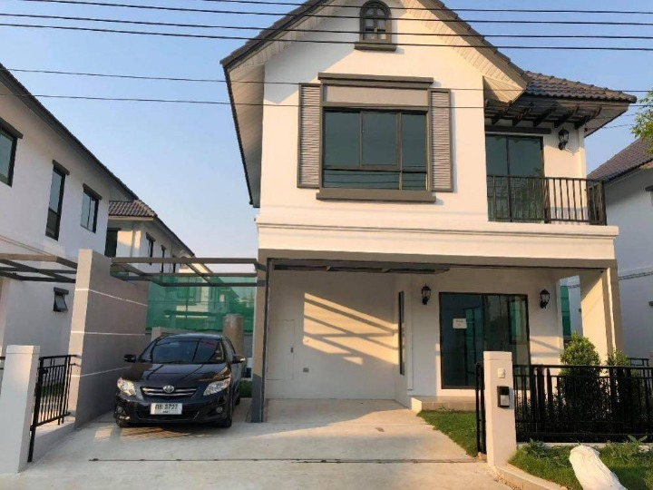 ให้เช่าบ้านบางนา แบริ่ง ลาซาล : ให้เช่าบ้านเดี่ยว โมดิ วิลล่า บางนา ใกล้ เมกาโฮม บางนา-ตราด กม.27 เพียง 7 นาที