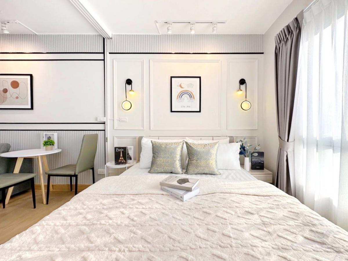For SaleCondoRamkhamhaeng, Hua Mak : ✨️House or condo? No need to choose! Large room, real home feel, 2 bedrooms, ready to move in! 🌳A condo that feels like home! Bodin Sweet Home (𝐁𝐨𝐝𝐢𝐧 𝐒𝐮𝐢𝐭𝐞 𝐇𝐨𝐦𝐞)🌳