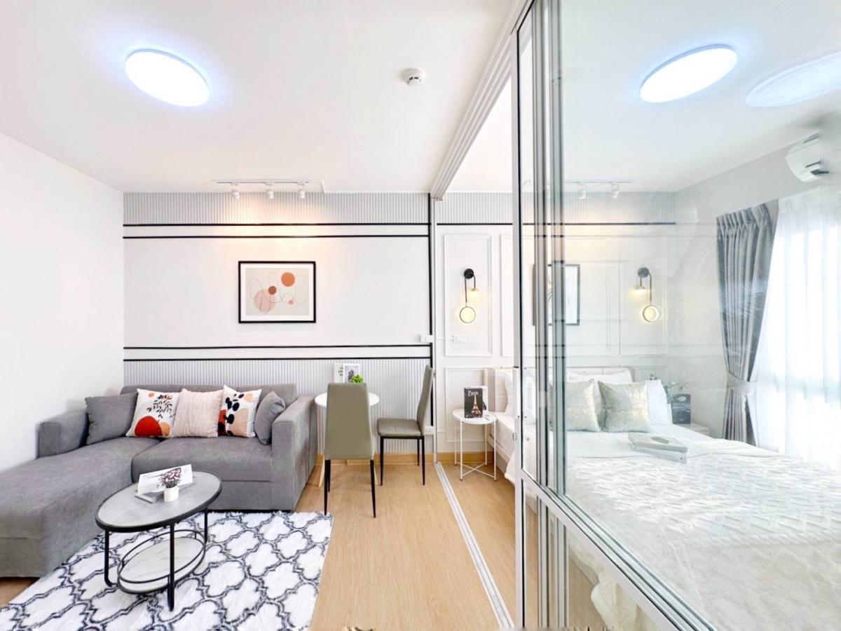 For SaleCondoPinklao, Charansanitwong : Stop having a headache‼️No need to hire a contractor, no need to decorate the room yourself, save on decorating costs, well decorate it for you, ready to move in✨️✨️Book first, get it first✨️✨️Free down payment, Union Charan 3🌳🌳𝐔𝐧𝐢𝐨 𝐉𝐚𝐫𝐚𝐧 𝟑🌳🌳