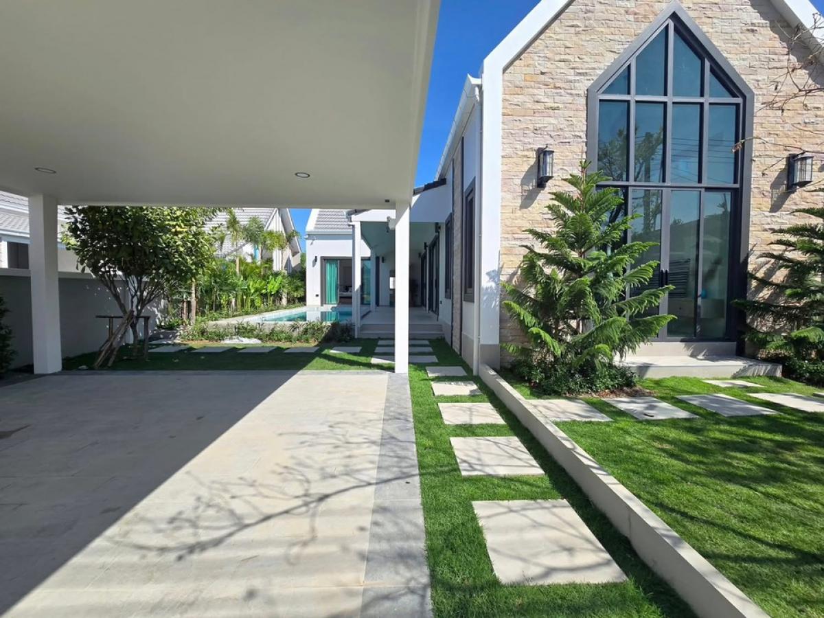 ขายบ้านพัทยา บางแสน ชลบุรี สัตหีบ : บ้านเดี่ยว 1 ชั้น พร้อมอยู่ มาบประชัน พัทยา