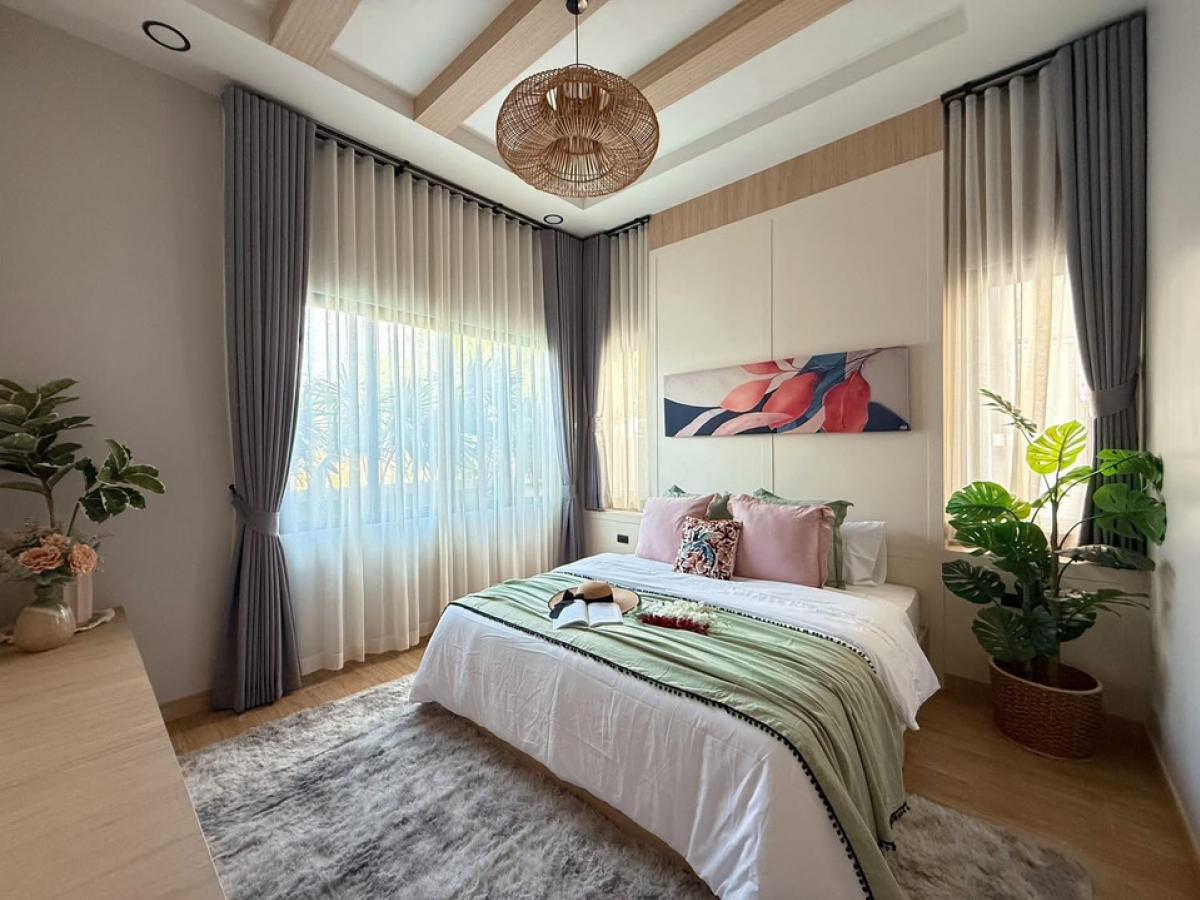 ขายบ้านพัทยา บางแสน ชลบุรี สัตหีบ : บ้านเดี่ยว 1 ชั้น พร้อมอยู่ มาบประชัน พัทยา