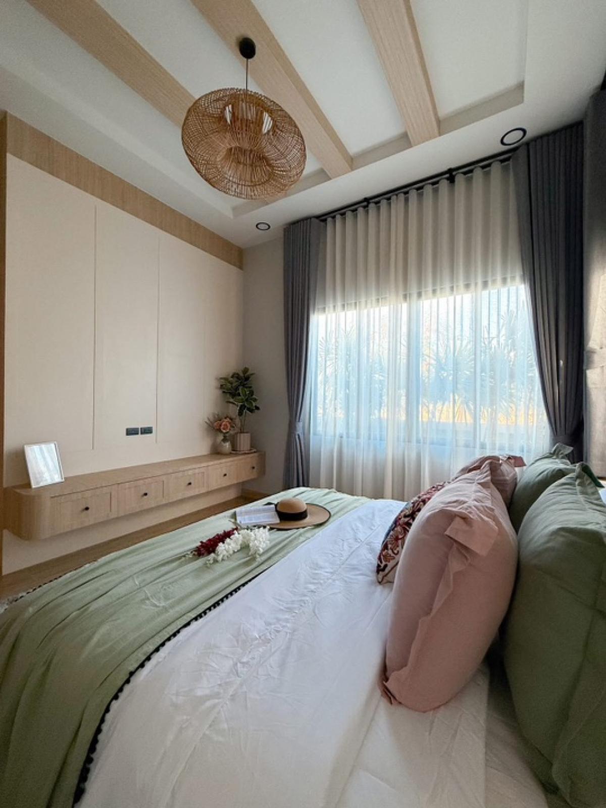 ขายบ้านพัทยา บางแสน ชลบุรี สัตหีบ : บ้านเดี่ยว 1 ชั้น พร้อมอยู่ มาบประชัน พัทยา