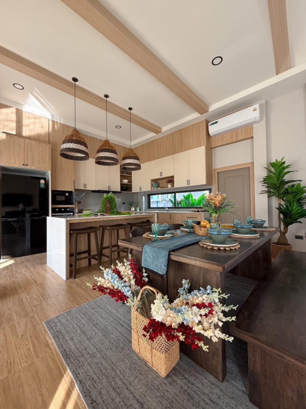 ขายบ้านพัทยา บางแสน ชลบุรี สัตหีบ : บ้านเดี่ยว 1 ชั้น พร้อมอยู่ มาบประชัน พัทยา