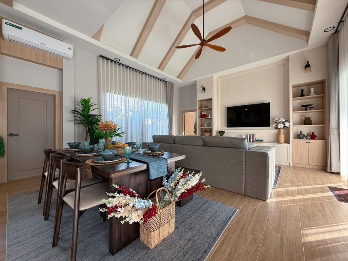 ขายบ้านพัทยา บางแสน ชลบุรี สัตหีบ : บ้านเดี่ยว 1 ชั้น พร้อมอยู่ มาบประชัน พัทยา