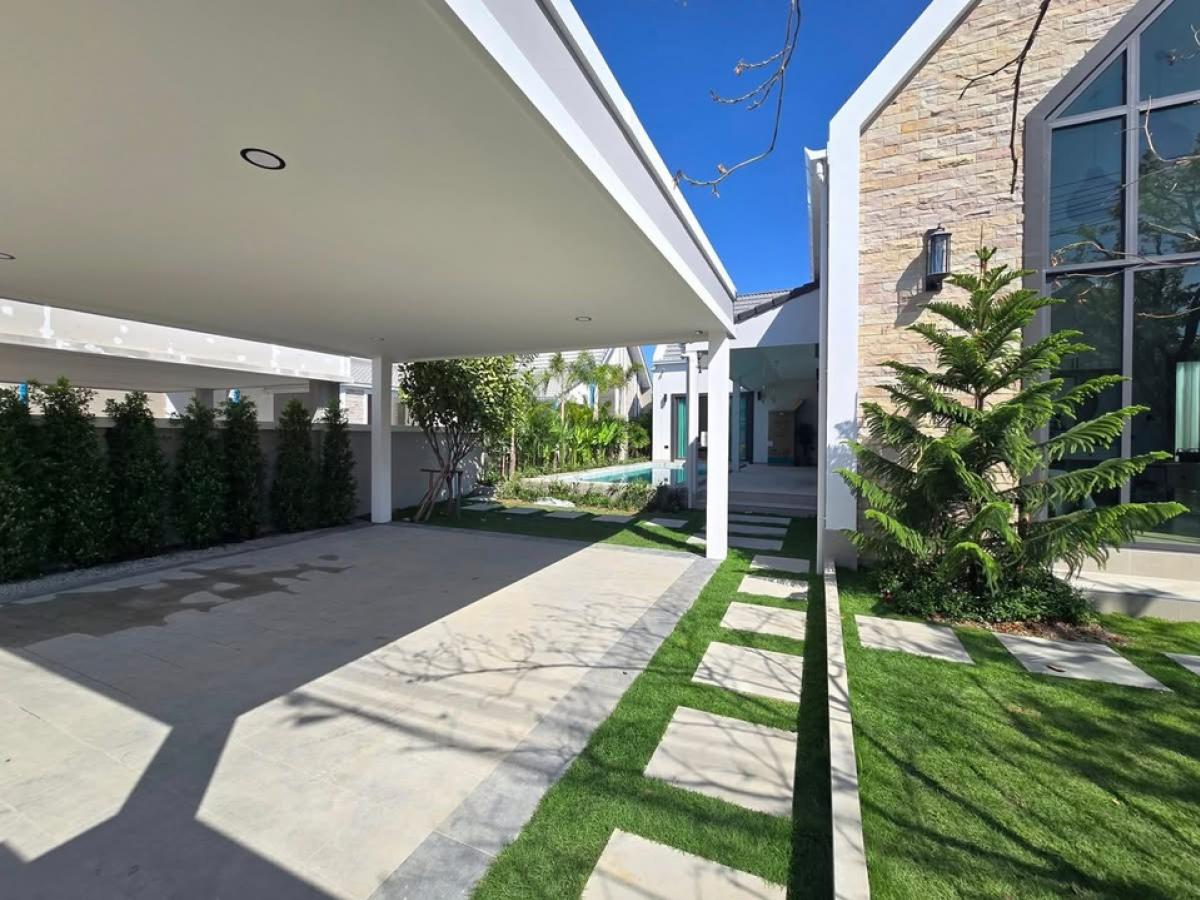 ขายบ้านพัทยา บางแสน ชลบุรี สัตหีบ : บ้านเดี่ยว 1 ชั้น พร้อมอยู่ มาบประชัน พัทยา