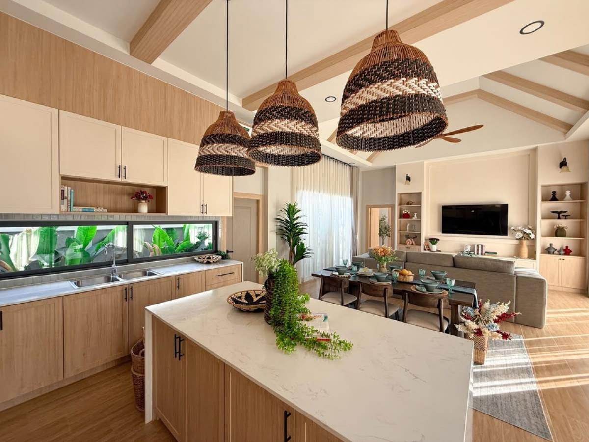 ขายบ้านพัทยา บางแสน ชลบุรี สัตหีบ : บ้านเดี่ยว 1 ชั้น พร้อมอยู่ มาบประชัน พัทยา