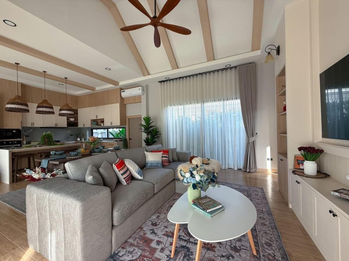 ขายบ้านพัทยา บางแสน ชลบุรี สัตหีบ : บ้านเดี่ยว 1 ชั้น พร้อมอยู่ มาบประชัน พัทยา