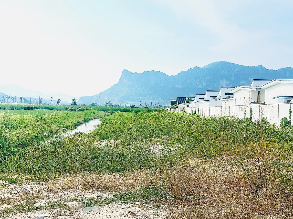 ขายที่ดินชะอำ เพชรบุรี : ขายต่ำกว่าราคาประเมิน ที่ดินแปลงใหญ่ วิวภูเขา ใกล้หาดชะอำ เนื้อทึ่ 16-1-84 ไร่ ถนนเพชรเกษม ตำบลชะอำ อำเภอชะอำ จังหวัดเพชรบบุรี