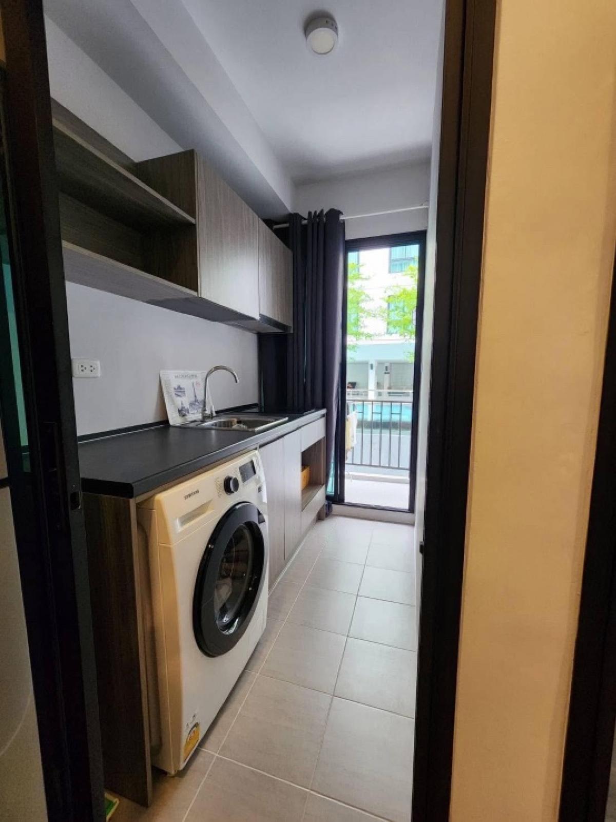 ให้เช่าคอนโดบางนา แบริ่ง ลาซาล : ให้เช่า Notting Hill Sukhumvit 105  ชั้น 2 ราคา 10,000 บาท รับจอง📌 พร้อมอยู่✨