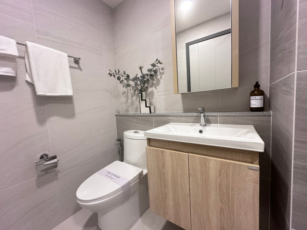 For SaleCondoRatchadapisek, Huaikwang, Suttisan : 🔥The Stage Mindscape Ratchada - Huaikwang🔥(1 bedroom, 26 sq m.) only 3.95 MB!! Tel.0922635410 (Earth)