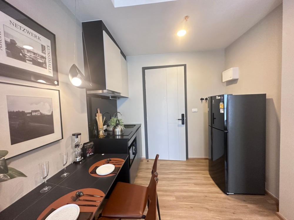 For SaleCondoRatchadapisek, Huaikwang, Suttisan : 🔥The Stage Mindscape Ratchada - Huaikwang🔥(1 bedroom, 26 sq m.) only 3.95 MB!! Tel.0922635410 (Earth)