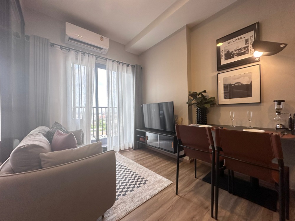 For SaleCondoRatchadapisek, Huaikwang, Suttisan : 🔥The Stage Mindscape Ratchada - Huaikwang🔥(1 bedroom, 26 sq m.) only 3.95 MB!! Tel.0922635410 (Earth)