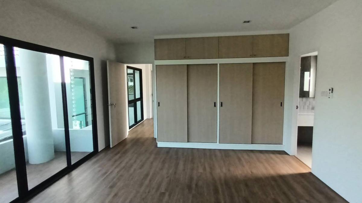 For SaleHouseMin Buri, Romklao : 2 storey detached house for sale, Panya Lek Home Nimit, new, new renovated, modern style, luxury Install the solar system, convert corner, ready to stay