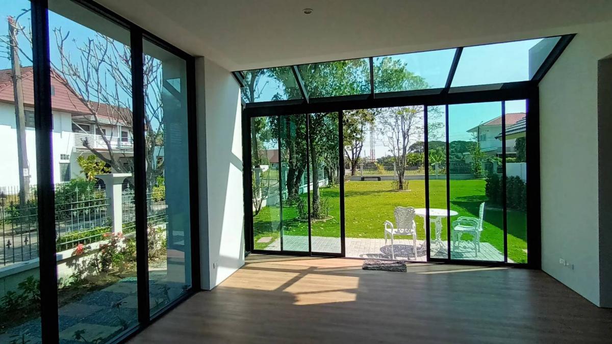 For SaleHouseMin Buri, Romklao : 2 storey detached house for sale, Panya Lek Home Nimit, new, new renovated, modern style, luxury Install the solar system, convert corner, ready to stay