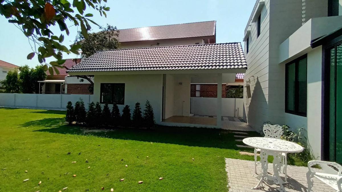 For SaleHouseMin Buri, Romklao : 2 storey detached house for sale, Panya Lek Home Nimit, new, new renovated, modern style, luxury Install the solar system, convert corner, ready to stay